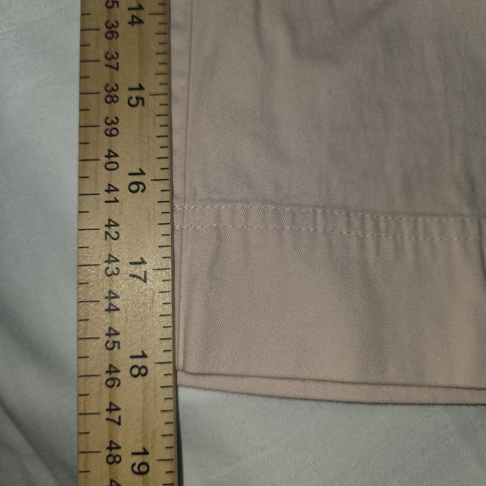 Lauren Ralph Lauren Cargo Crop Pants Women Sz 4P Pink Stretch Cotton Capri - Picture 6 of 8